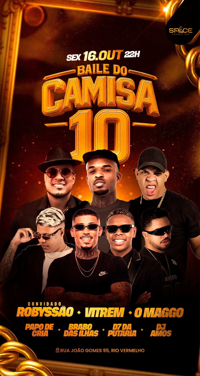 🔥 BAILE DO CAMISA 10