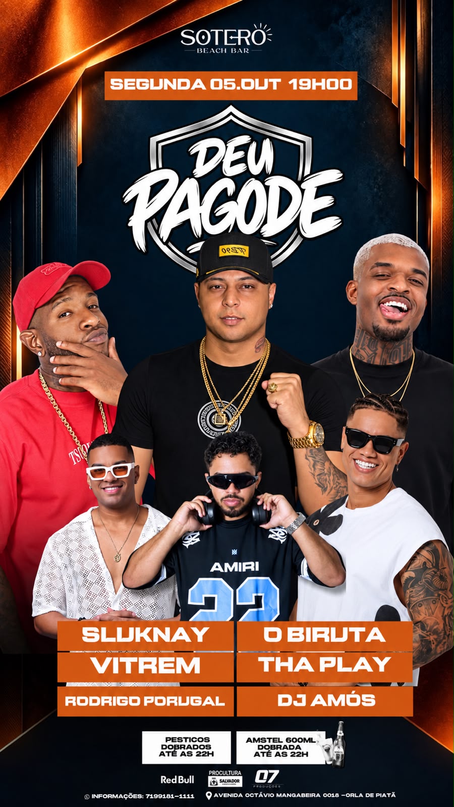 SEGUNDA TEM DEU PAGODE!